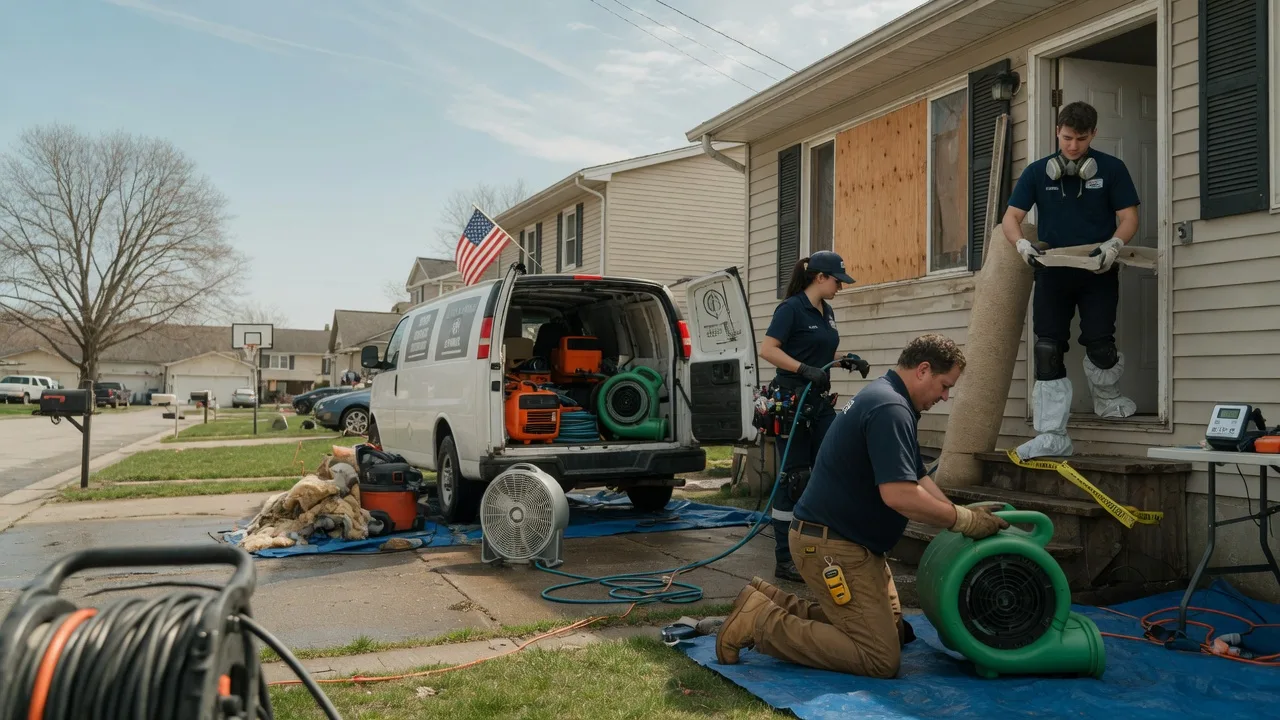 Water Damage Restoration in East Sparta, OH near me